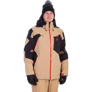 imageSpyder Mens Leader Insulated Hooded Ski Snow JacketTannin