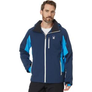 imageSpyder Mens Vertex Insulated Ski Snow Hooded Snow JacketTrue Navy 2