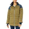 imageSpyder Womens Transit GoreTex Infinium Down Parka  FullZip Hooded Winter JacketSarge