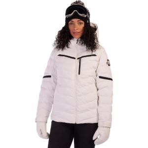 imageSpyder Womens Brisk Synthetic Insulated Down Ski JacketWhite Black