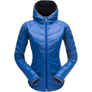 imageSpyder Womens Solitude Hoody Down JacketBlue DepthsBlack