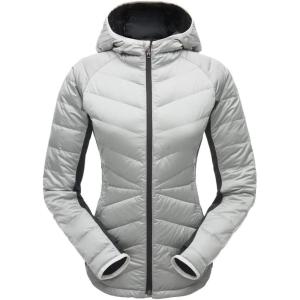 imageSpyder Womens Solitude Hoody Down JacketWhiteBlack