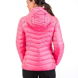imageSpyder Womens Timeless Hoodie Down JacketBryte Bubblegum
