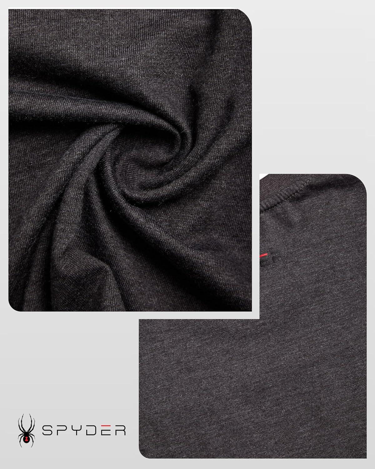 imageSpyder Mens Graphic TShirts  Soft Cotton Blend Classic Crewneck Short Sleeve Shirts for Men Casual Shirts for Daily WearPolar Logo