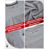 imageSpyder Mens Graphic TShirts  Soft Cotton Blend Classic Crewneck Short Sleeve Shirts for Men Casual Shirts for Daily WearHeather Grey Logo