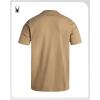 imageSpyder Mens Graphic TShirts  Soft Cotton Blend Classic Crewneck Short Sleeve Shirts for Men Casual Shirts for Daily WearSand Logo