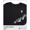 imageSpyder Mens Long Sleeve Tee Shirts  Mountain Top Printed Crewneck Graphic Tee  Casual Long Sleeve Shirts for Men SXXLBlack