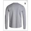 imageSpyder Mens Long Sleeve Tee Shirts  Mountain Top Printed Crewneck Graphic Tee  Casual Long Sleeve Shirts for Men SXXLHeather Grey Logo