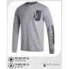 imageSpyder Mens Long Sleeve Tee Shirts  Mountain Top Printed Crewneck Graphic Tee  Casual Long Sleeve Shirts for Men SXXLHeather Grey Logo