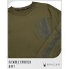 imageSpyder Mens Long Sleeve Tee Shirts  Mountain Top Printed Crewneck Graphic Tee  Casual Long Sleeve Shirts for Men SXXLSage Logo