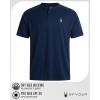 imageSpyder Mens Shirts  Moisture Wicking Short Sleeve Henley Shirts for Men  Lightweight Quick Dry Athletic Shirt Sizes SXLNavy