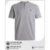 imageSpyder Mens Shirts  Moisture Wicking Short Sleeve Henley Shirts for Men  Lightweight Quick Dry Athletic Shirt Sizes SXLPewter