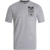 imageSpyder Mens Graphic TShirts  Soft Cotton Blend Classic Crewneck Short Sleeve Shirts for Men Casual Shirts for Daily WearGrey Heather