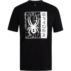 imageSpyder Mens Graphic TShirts  Soft Cotton Blend Classic Crewneck Short Sleeve Shirts for Men Casual Shirts for Daily WearBlack
