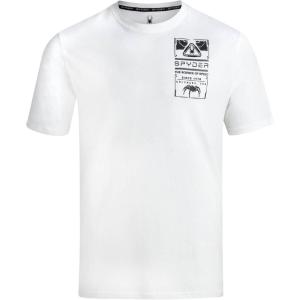 imageSpyder Mens Graphic TShirts  Soft Cotton Blend Classic Crewneck Short Sleeve Shirts for Men Casual Shirts for Daily WearWhite