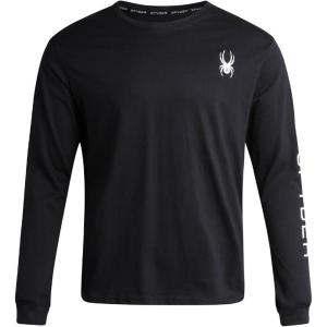 imageSpyder Mens Long Sleeve Tee Shirts  Mountain Top Printed Crewneck Graphic Tee  Casual Long Sleeve Shirts for Men SXXLBlack