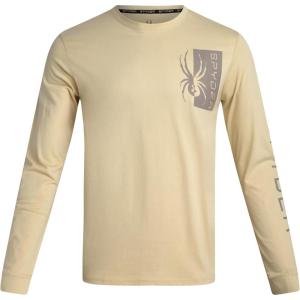 imageSpyder Mens Long Sleeve Tee Shirts  Mountain Top Printed Crewneck Graphic Tee  Casual Long Sleeve Shirts for Men SXXLCloud Logo