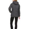 imageSpyder Packable Puffer Jacket Womens with Hood Lightweight Full Zip Winter Quilted Womens Puffer Coat