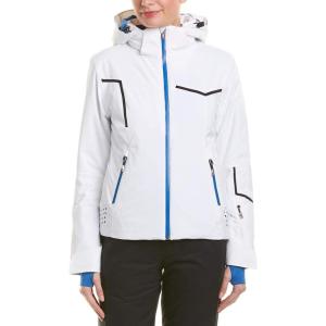 imageSpyder Womens Protege Ski JacketWhiteBlackTurkish Sea