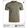 imageSpyder Mens Graphic TShirts  Soft Cotton Blend Classic Crewneck Short Sleeve Shirts for Men Casual Shirts for Daily WearBrown Stone