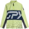 imageSpyder Boys Web Half Zip TNeckLime Ice