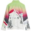 imageSpyder Girls Sunset 12 Zip Long Sleeve TNeckLime Ice
