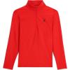 imageSpyder Mens Prospect Half Zip TNeckSpyder Red