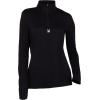 imageSpyder Womens Tempting HalfZip TNeckBlack