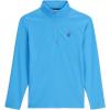 imageSpyder Mens Prospect Half Zip TNeckAether Blue
