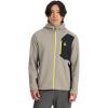 imageSpyder mens Bandit Hooded Zip Ski Mid Layer Sweater JacketConcrete