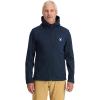 imageSpyder mens Bandit Hooded Zip Ski Mid Layer Sweater JacketTrue Navy