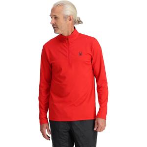 imageSpyder Mens Prospect Half Zip TNeckSpyder Red