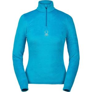 imageSpyder Womens Shimmer Bug Half Zip TNeckLagoon