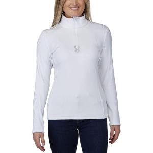 imageSpyder Womens Shimmer Bug Half Zip TNeckWhite