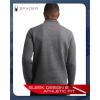 imageSpyder Mens Quarter Zip Pullover Sweater  Performance Grid Fleece 14 Zip Pullover Mens Sweatshirt for Golf Hiking RunningGrey
