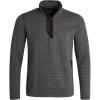 imageSpyder Mens Quarter Zip Pullover Sweater  Performance Grid Fleece 14 Zip Pullover Mens Sweatshirt for Golf Hiking RunningGrey