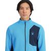 imageSpyder Mens Bandit Hybrid Full Zip Mid Layer JacketAether Blue