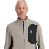 imageSpyder Mens Bandit Hybrid Full Zip Mid Layer JacketConcrete