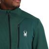 imageSpyder Mens Bandit Hybrid Full Zip Mid Layer JacketCypress Green