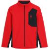 imageSpyder Mens Bandit Hybrid Full Zip Mid Layer JacketSpyder Red