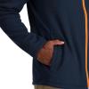 imageSpyder Mens Bandit Hybrid Full Zip Mid Layer JacketTrue Navy