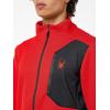 imageSpyder Mens Bandit Hybrid Full Zip Mid Layer JacketVolcano