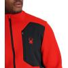 imageSpyder Mens Bandit Hybrid Full Zip Mid Layer JacketVolcano