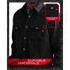 imageSpyder Mens Softshell Shirt Jacket  Polar Fleece Button Down Shirt Jacket Collared Wind Resistant Insulated Mens ShacketJet Black