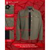 imageSpyder Mens Softshell Shirt Jacket  Polar Fleece Button Down Shirt Jacket Collared Wind Resistant Insulated Mens ShacketOlive