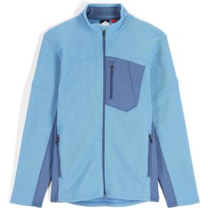 imageSpyder Mens Bandit Hybrid Full Zip Mid Layer JacketChambray