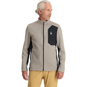 imageSpyder Mens Bandit Hybrid Full Zip Mid Layer JacketConcrete