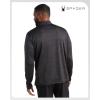 imageSpyder Mens Quarter Zip Pullover  Quick Dry Athletic Mens Long Sleeve Workout Shirts Lightweight Gym Golf PulloversHeather Black