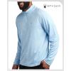 imageSpyder Mens Quarter Zip Pullover  Quick Dry Athletic Mens Long Sleeve Workout Shirts Lightweight Gym Golf PulloversSky Blue