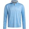 imageSpyder Mens Quarter Zip Pullover  Quick Dry Athletic Mens Long Sleeve Workout Shirts Lightweight Gym Golf PulloversSky Blue